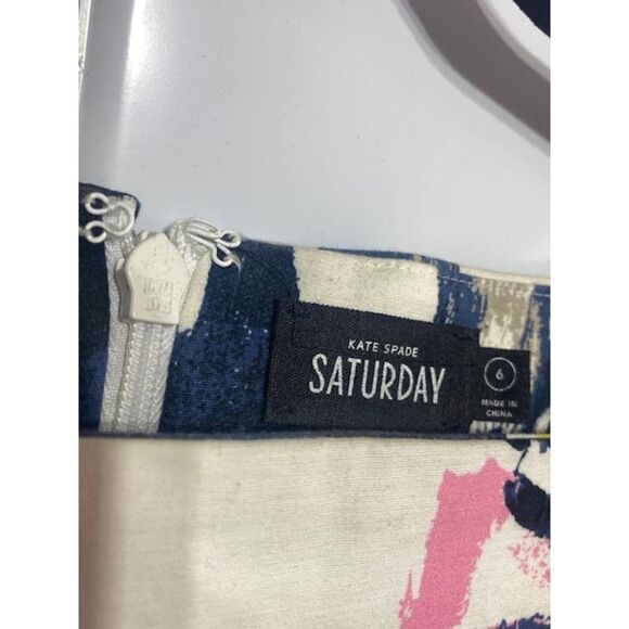 Kate Spade Saturday Multicolor Brushstroke Dress - Picture 4 of 5